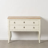 Console White Natural Fir wood MDF Wood 104 x 50 x 78 cm-8