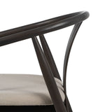 Dining Chair Black Beige 56,5 x 57 x 76 cm-4