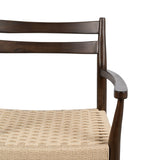 Dining Chair Brown Beige 58 x 49 x 78,5 cm-6