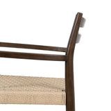 Dining Chair Brown Beige 58 x 49 x 78,5 cm-4