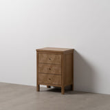 Nightstand BRAYAN Natural Paolownia wood 48 x 35 x 66 cm-8