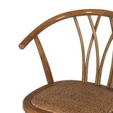 Dining Chair Brown 55 X 50 X 81 CM-6