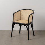 Dining Chair Black Natural 56 X 58 X 77 CM-10