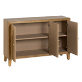 Sideboard Natural 120 x 40 x 80 cm-8