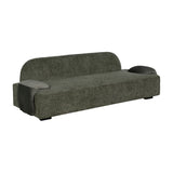 Sofa Green Wood Foam 222 x 92 x 70 cm-0