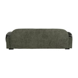 Sofa Green Wood Foam 222 x 92 x 70 cm-7