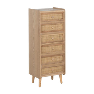 Chiffonier SAMIR Natural 40 x 30 x 104 cm-0