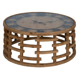 Centre Table Natural 80 x 80 x 36 cm-0