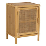 Side table Natural Rattan 46 x 35 x 60 cm-0