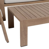 Garden furniture Beige Natural 184 x 74 x 65 cm-4