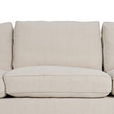 Sofa Cream 260 x 100 x 83 cm-5