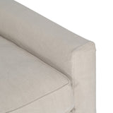 Sofa Cream 260 x 100 x 83 cm-4