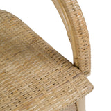 Dining Chair Natural Rattan 55 X 60 X 84 CM-3