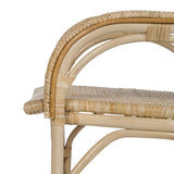 Dining Chair Natural Rattan 55 X 60 X 84 CM-2