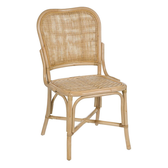 Dining Chair Natural Rattan 51 X 62 X 89 CM-0