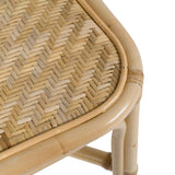 Dining Chair Natural Rattan 51 X 62 X 89 CM-2