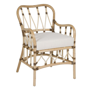 Armchair Natural Rattan 58 x 62 x 85 cm-0