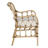 Armchair Natural Rattan 58 x 62 x 85 cm-8