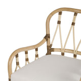 Armchair Natural Rattan 58 x 62 x 85 cm-5