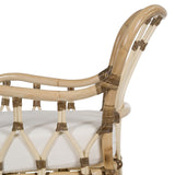 Armchair Natural Rattan 58 x 62 x 85 cm-1