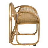 Armchair Natural Rattan 63,5 x 58 x 77 cm-8