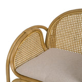 Armchair Natural Rattan 63,5 x 58 x 77 cm-5