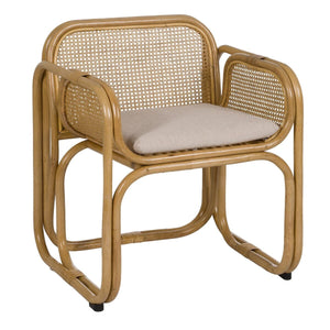 Armchair Natural Rattan 62 x 57 x 76,5 cm-0