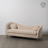 Sofa Beige 195 x 74 x 77 cm-9