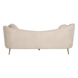 Sofa Beige 195 x 74 x 77 cm-7