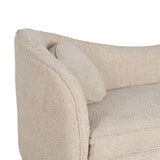 Sofa Beige 195 x 74 x 77 cm-6