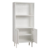 Bookshop BERET White Fir wood 80 x 40 x 175 cm-5