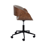 Office Chair Brown Black Beige 59 x 64 x 88 cm-8