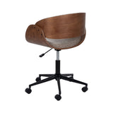 Office Chair Brown Black Beige 59 x 64 x 88 cm-7