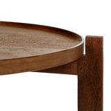 Centre Table Brown Mango wood 81 x 81 x 46 cm-3