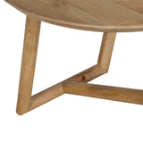 Centre Table Natural 60 x 60 x 45 cm-3