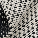 Carpet White Black 200 x 300 x 1 cm-5