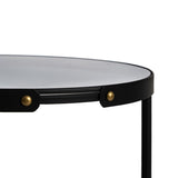 Set of 2 tables Black 46 x 46 x 60 cm (2 Units)-3