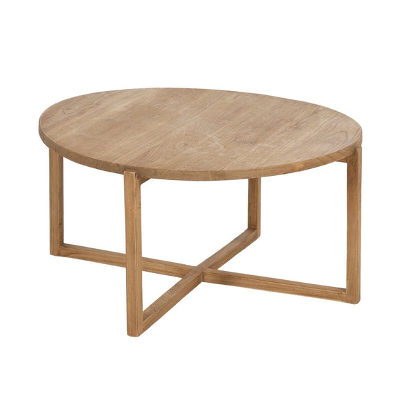 Centre Table Natural 80 x 80 x 40 cm-0