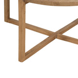 Centre Table Natural 80 x 80 x 40 cm-3