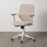 Office Chair White Beige 63 x 59 x 94,5 cm-1