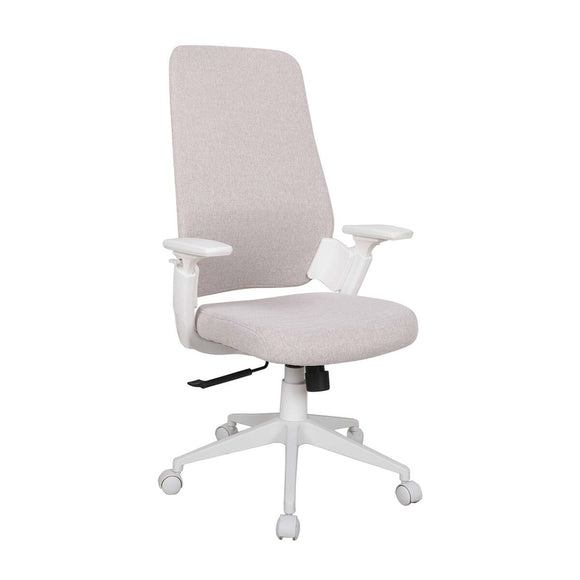 Office Chair White Beige 67,5 x 62 x 114,5 cm-0