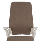 Office Chair White Taupe 67,5 x 62 x 114,5 cm-6