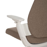 Office Chair White Taupe 67,5 x 62 x 114,5 cm-3