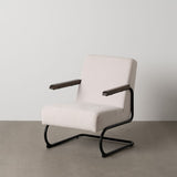 Armchair Black Beige 61 x 70 x 85 cm-2