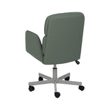 Dining Chair Green Grey Nylon Polyester Foam Wood Iron 57 x 60,5 x 85 cm-8