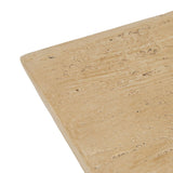 Centre Table Beige 80 x 80 x 40 cm-5