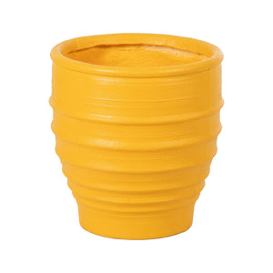 Planter Yellow 49,3 x 49,3 x 51 cm-0