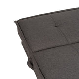 Sofabed Black Grey 181 x 102 x 85 cm-3