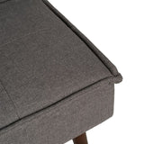 Sofabed Black Grey 181 x 102 x 85 cm-2