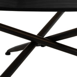 Centre Table Black 100 x 100 x 40 cm-3